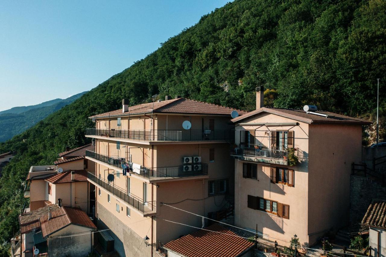La Vista Panoramica Piu Bella Apartman Ascrea Kültér fotó